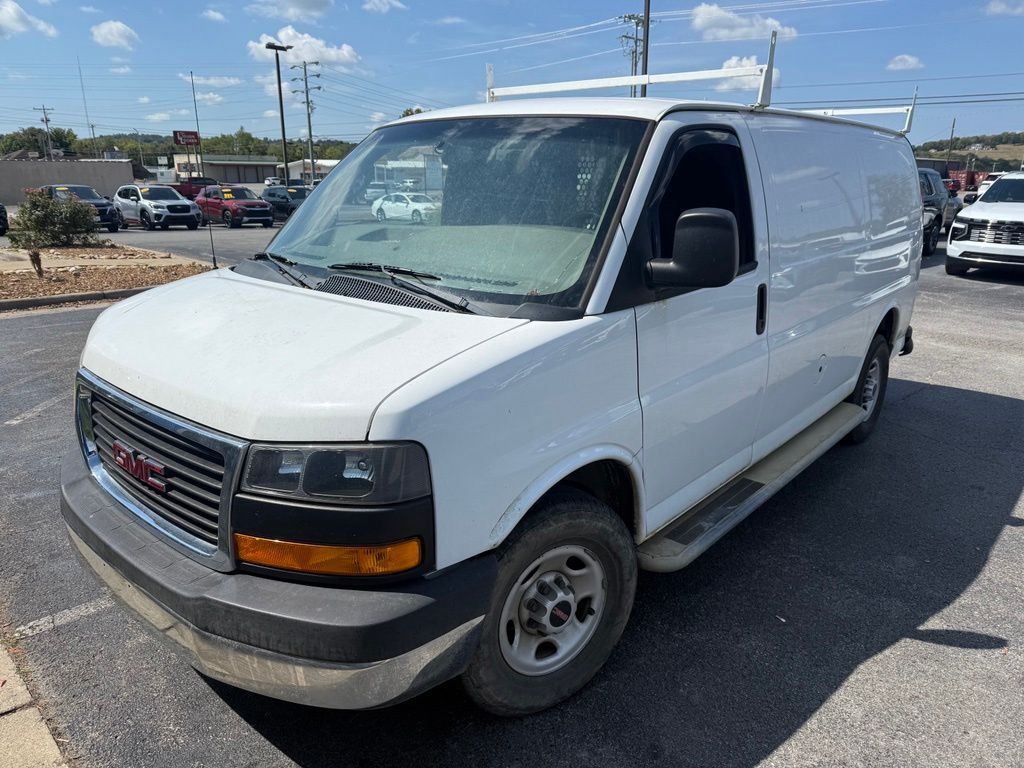 Summit White 2018 GMC Savana Cargo Van Rear-Wheel Drive 6-Speed Automatic Overdrive