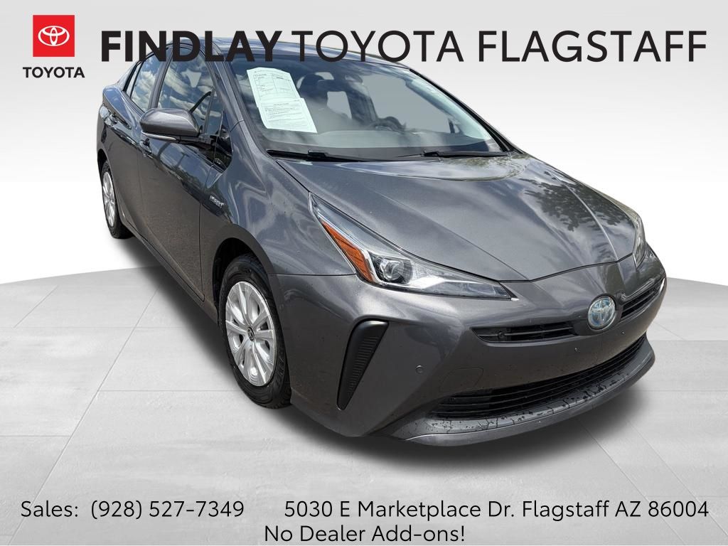 Magnetic Gray Metallic 2020 Toyota Prius Hatchback Front-Wheel Drive Continuously Variable Transmission