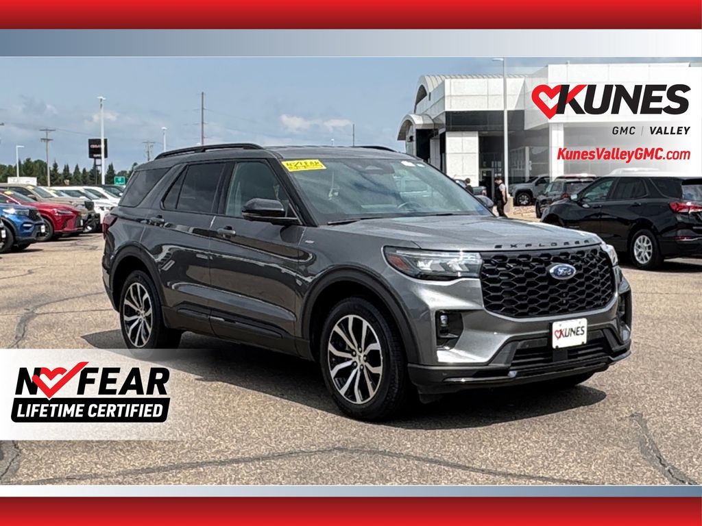 Gray Metallic 2025 Ford Explorer SUV / Crossover All-Wheel Drive Automatic