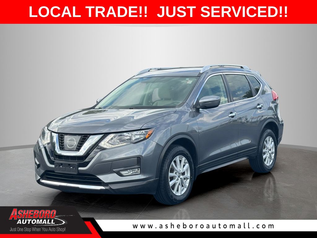Gray (Gun Metallic) 2017 Nissan Rogue SUV / Crossover All-Wheel Drive Continuously Variable Transmission