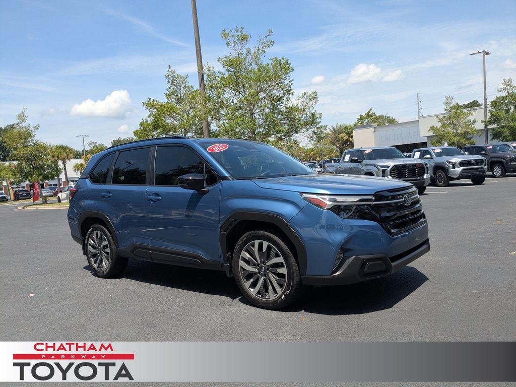 Horizon Blue Pearl 2025 Subaru Forester SUV / Crossover All-Wheel Drive Continuously Variable Transmission