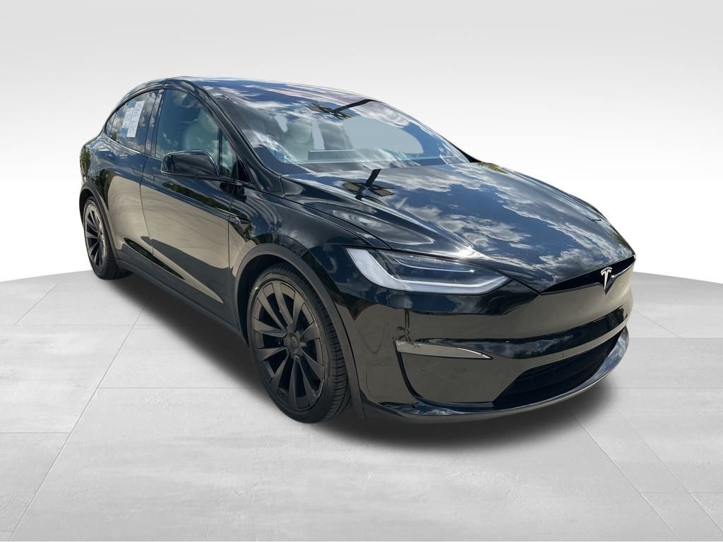 2022 Solid Black Tesla Model X Base AWD SUV