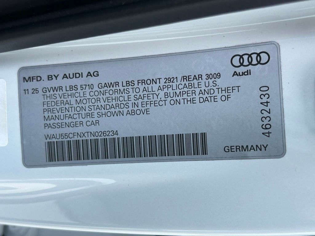 New 2026 White Audi 3.0 Premium Plus image 77
