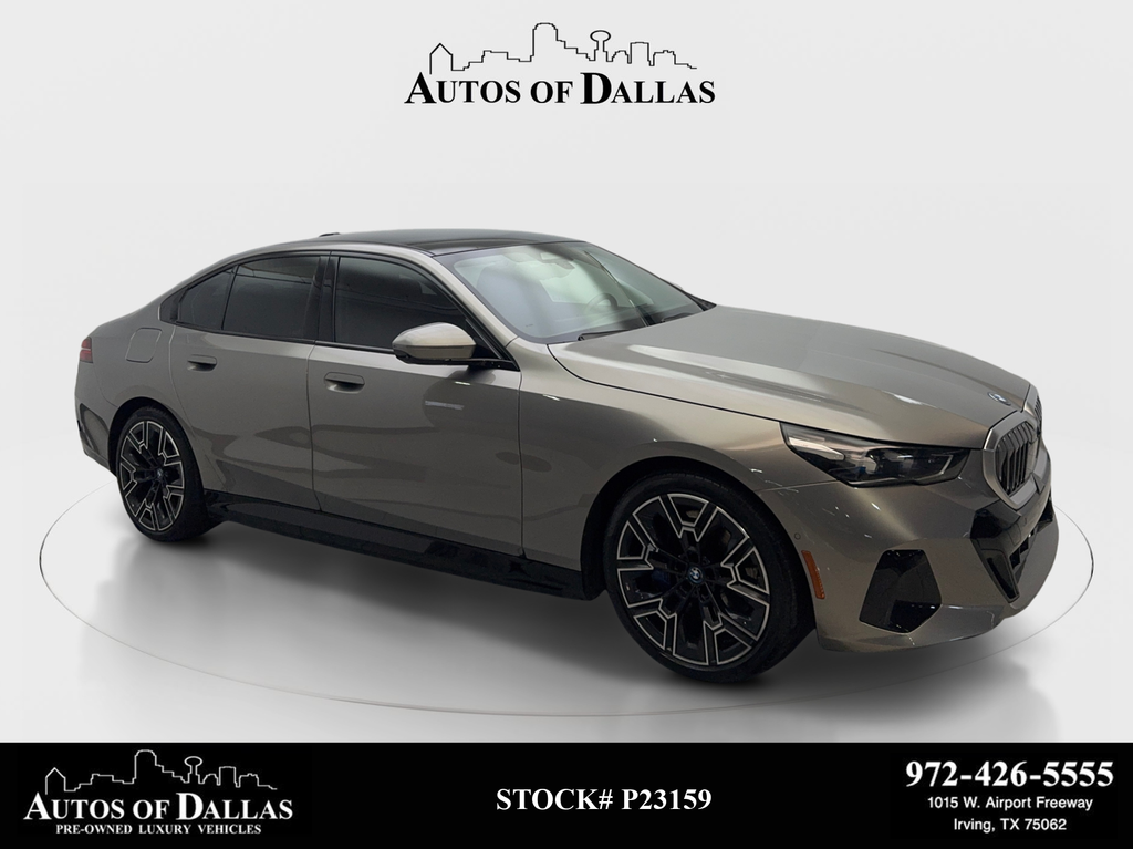Oxide Gray Metallic 2024 BMW i5 Sedan Rear-Wheel Drive Automatic