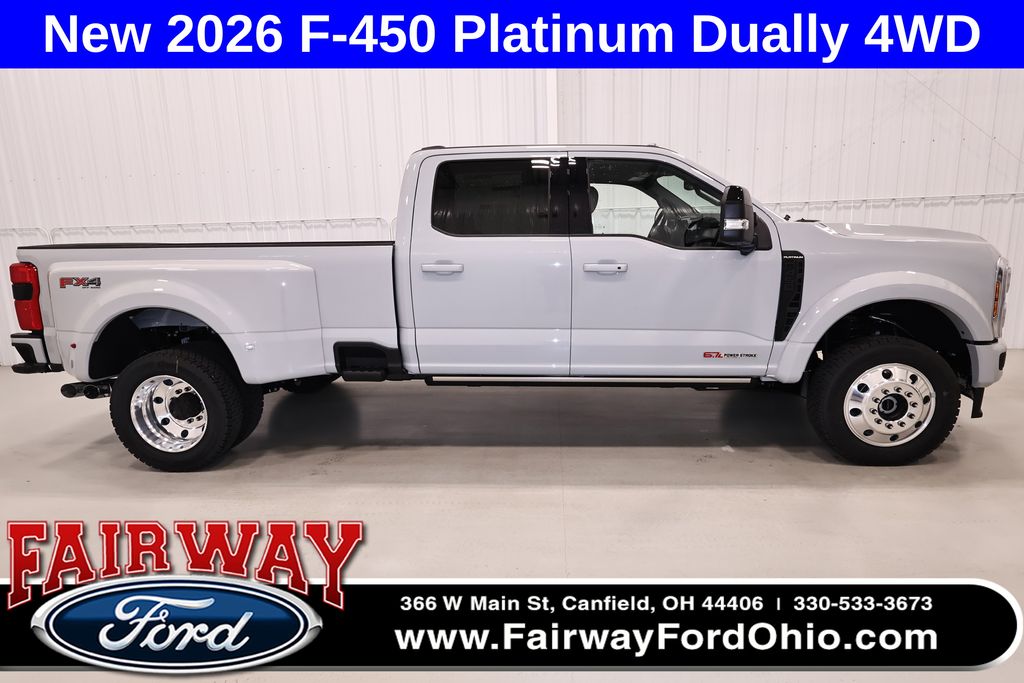 Avalanche 2026 Ford F-450 Super Duty Platinum Crew Cab LB DRW 4WD Pickup Truck Four-Wheel Drive Automatic