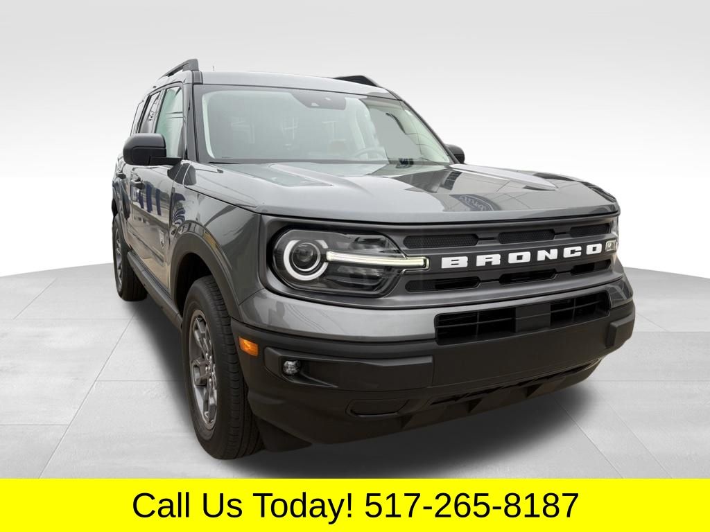 Gray Metallic 2024 Ford Bronco Sport SUV / Crossover All-Wheel Drive 8-Speed Automatic