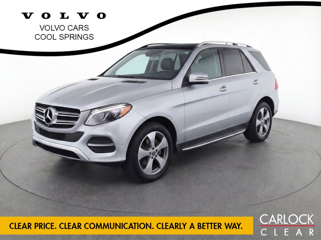 Diamond Silver Metallic 2018 Mercedes-Benz GLE 350 4MATIC SUV / Crossover All-Wheel Drive 7-Speed Automatic