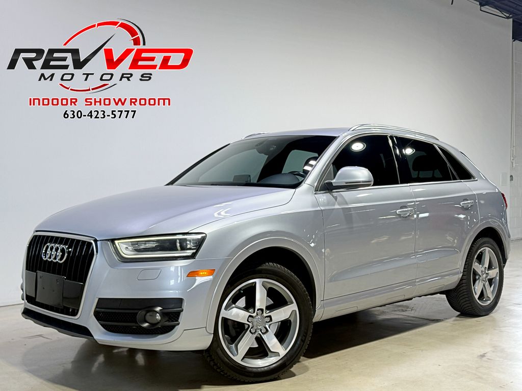 Silver Metallic 2015 Audi Q3 2.0T quattro Premium Plus SUV / Crossover All-Wheel Drive 6-Speed Automatic