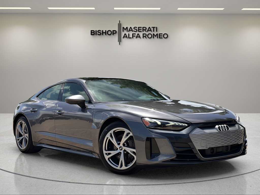 Daytona Gray Pearl 2022 Audi e-tron GT Sedan All-Wheel Drive 1-Speed Automatic