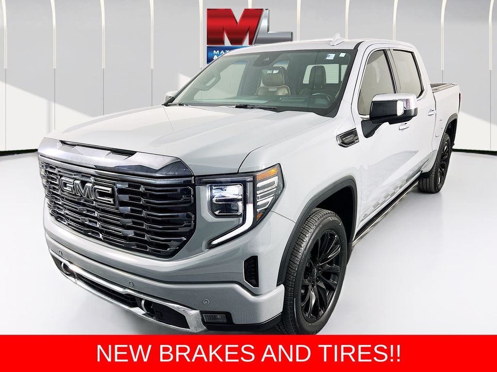 Gray 2024 GMC Sierra 1500 Pickup Truck Four-Wheel Drive Automatic