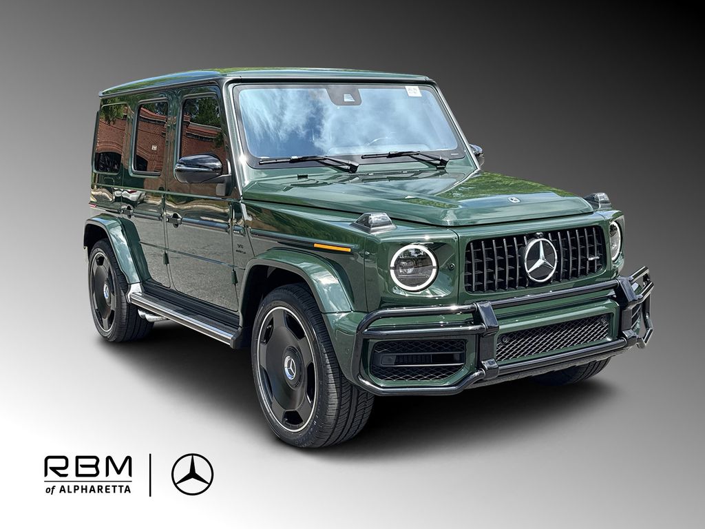 Green 2024 Mercedes-Benz G-Class AMG G 63 4MATIC SUV / Crossover All-Wheel Drive 9-Speed Automatic