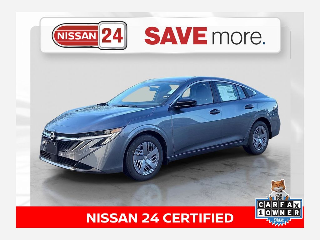 Gray (Gun Metallic) 2026 Nissan Sentra Sedan Front-Wheel Drive Continuously Variable Transmission