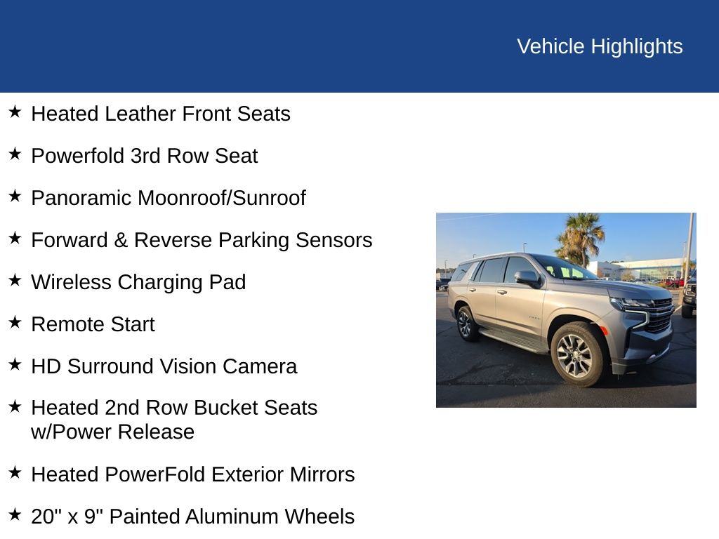 2021 Chevrolet Tahoe 2WD LT