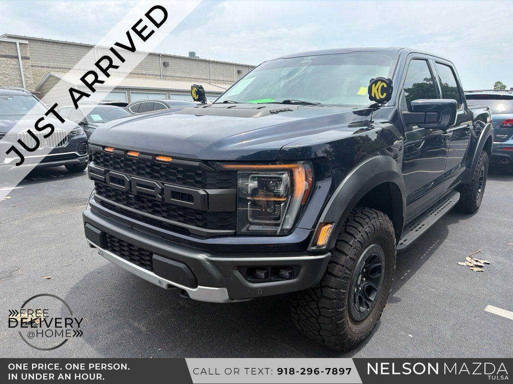 Blue Metallic 2023 Ford F-150 Pickup Truck Four-Wheel Drive Automatic