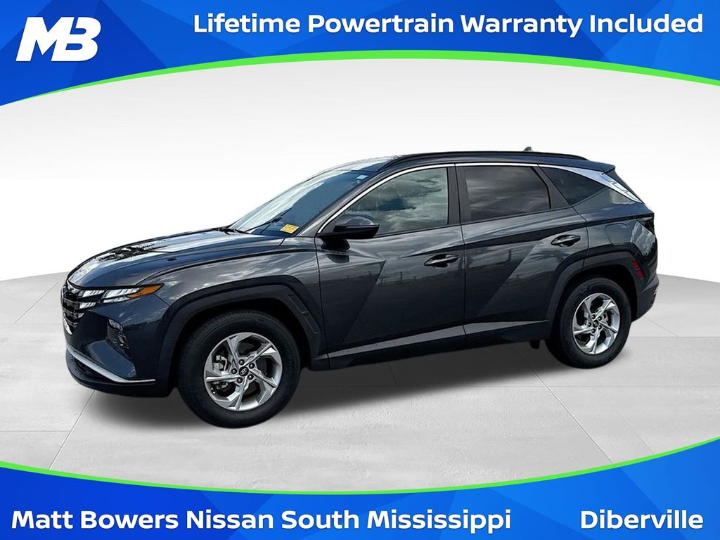 Portofino Gray 2023 Hyundai Tucson SUV / Crossover Front-Wheel Drive 8-Speed Automatic