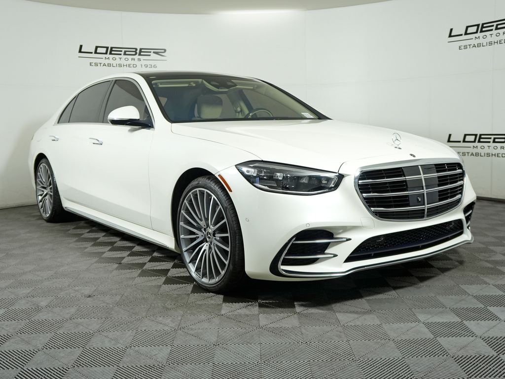 used 2022 Mercedes-Benz S-Class car, priced at $66,488