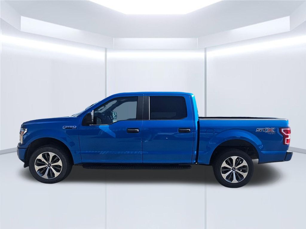 2019 Blue Metallic Ford F-150 XL 4X4 Truck