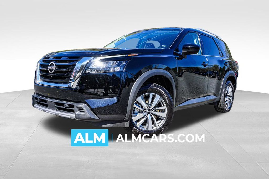 Super Black 2025 Nissan Pathfinder SUV / Crossover Front-Wheel Drive 9-Speed Automatic