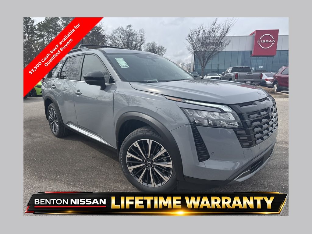 Boulder Gray Pearl 2026 Nissan Pathfinder SUV / Crossover All-Wheel Drive 9-Speed Automatic