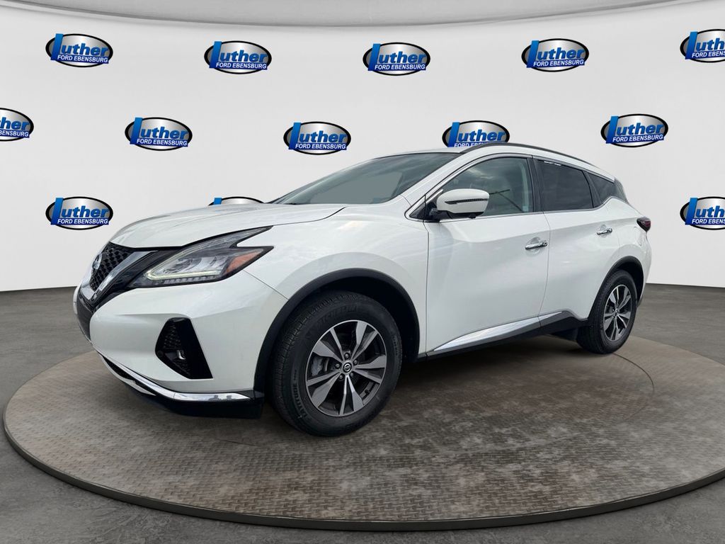 2020 Nissan Murano SV White at South Hills Kia
