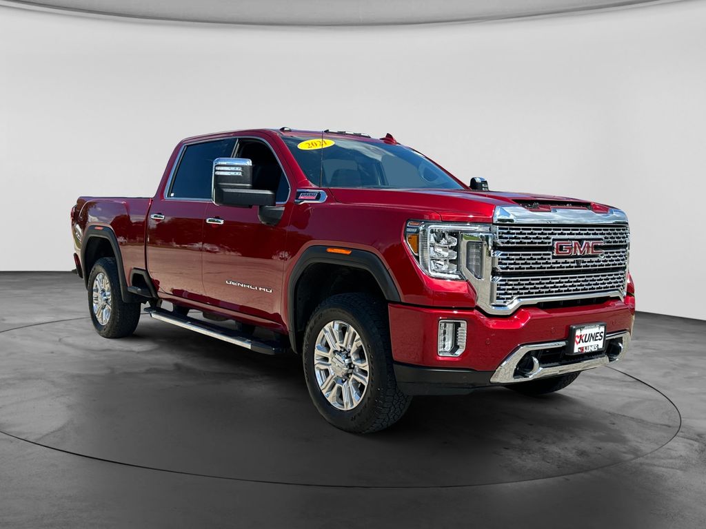 Cayenne Red Tintcoat 2021 GMC Sierra 2500HD Pickup Truck Four-Wheel Drive Automatic