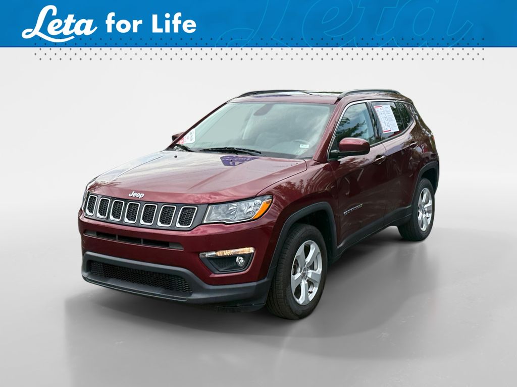 Velvet Red Pearlcoat 2021 Jeep Compass Latitude 4WD SUV / Crossover Four-Wheel Drive 9-Speed Automatic