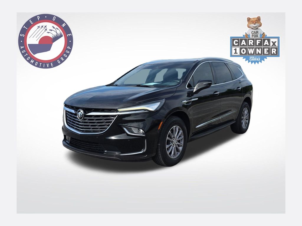 Black (Ebony Twilight Metallic) 2023 Buick Enclave Essence FWD SUV / Crossover Front-Wheel Drive 9-Speed Automatic