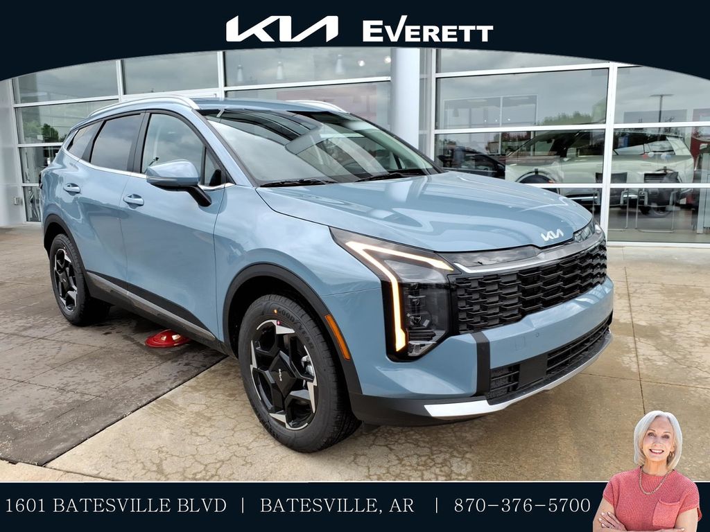 Blue 2026 Kia Sportage Hybrid SUV / Crossover All-Wheel Drive 6-Speed Automatic