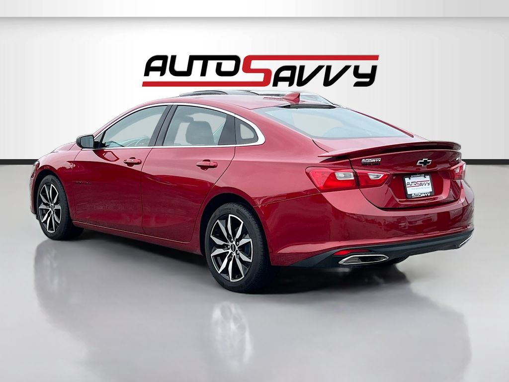2024 Chevrolet Malibu RS Red at Shottenkirk Kia Fort Bend