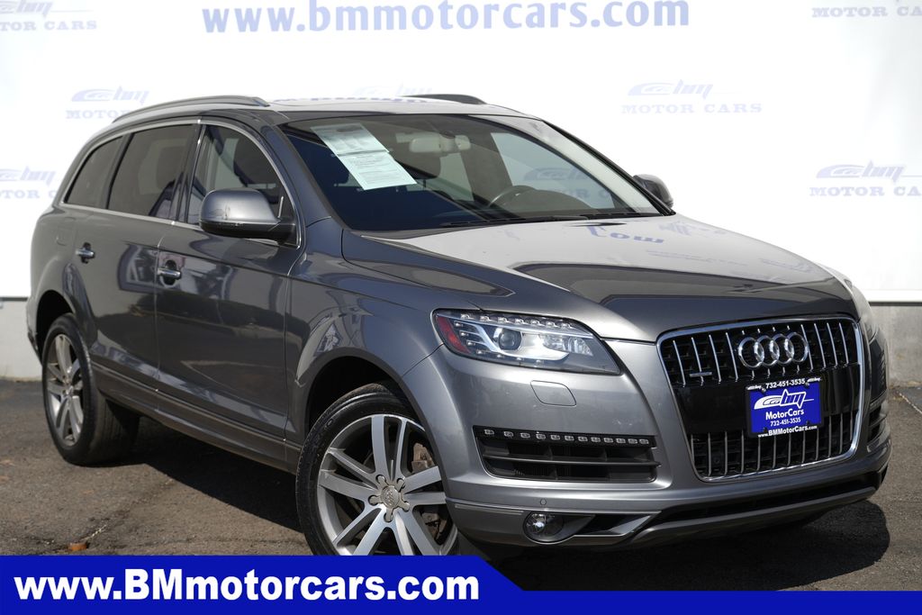 Graphite Gray Metallic 2015 Audi Q7 3.0T quattro Premium Plus SUV / Crossover All-Wheel Drive 8-Speed Automatic
