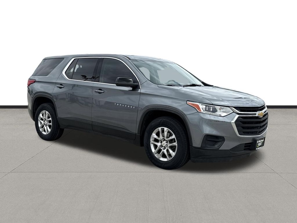 2021 Chevrolet Traverse LS Gray at Traditions Chevrolet