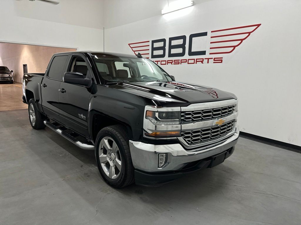Black 2018 Chevrolet Silverado 1500 Pickup Truck 4X2 6-Speed Automatic Overdrive