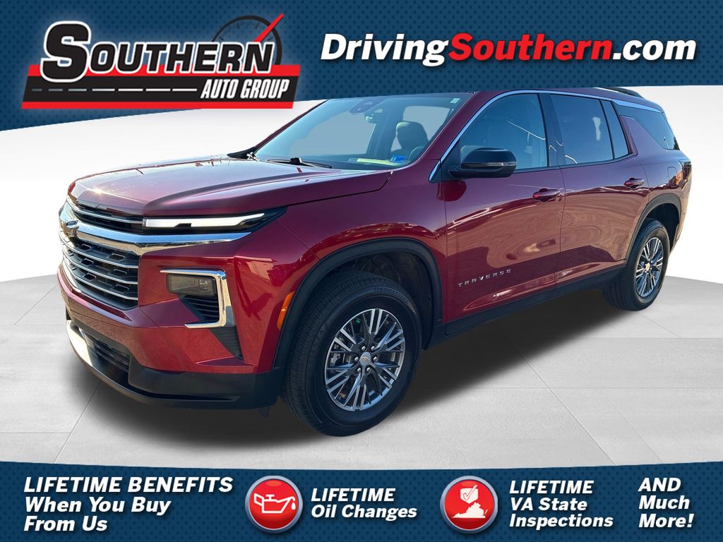 Radiant Red Tintcoat 2026 Chevrolet Traverse SUV / Crossover Four-Wheel Drive 8-Speed Automatic