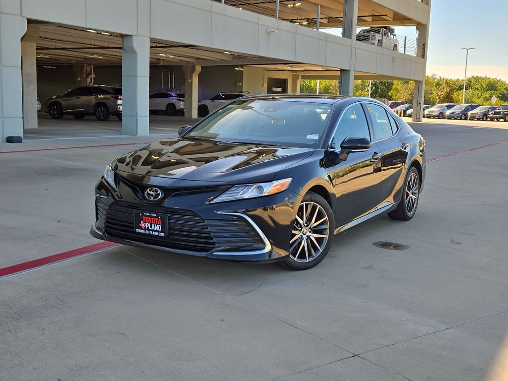 Midnight Black Metallic 2024 Toyota Camry Sedan All-Wheel Drive 8-Speed Automatic