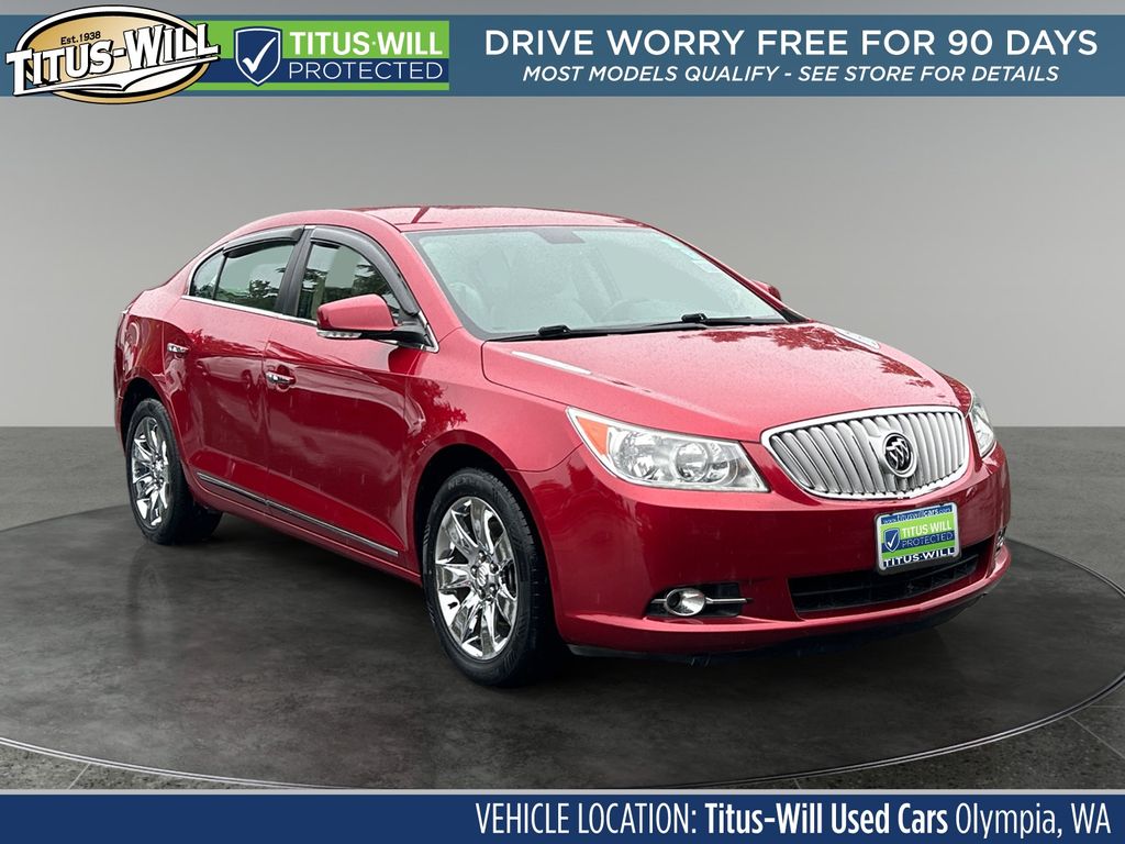 Crystal Red Tintcoat 2012 Buick LaCrosse Sedan 6-Speed Automatic