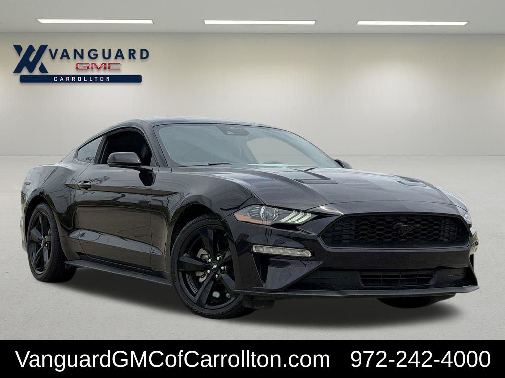 Shadow Black 2022 Ford Mustang Coupe Rear-Wheel Drive Automatic
