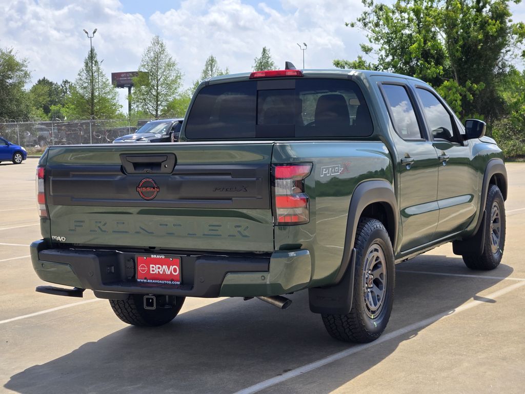 2026 Nissan Frontier PRO-X Green at Central Houston Nissan