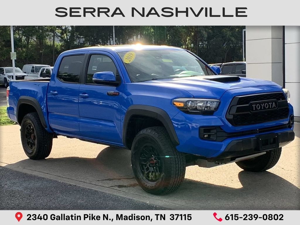 Voodoo Blue 2019 Toyota Tacoma Pickup Truck Four-Wheel Drive 6-Speed Automatic
