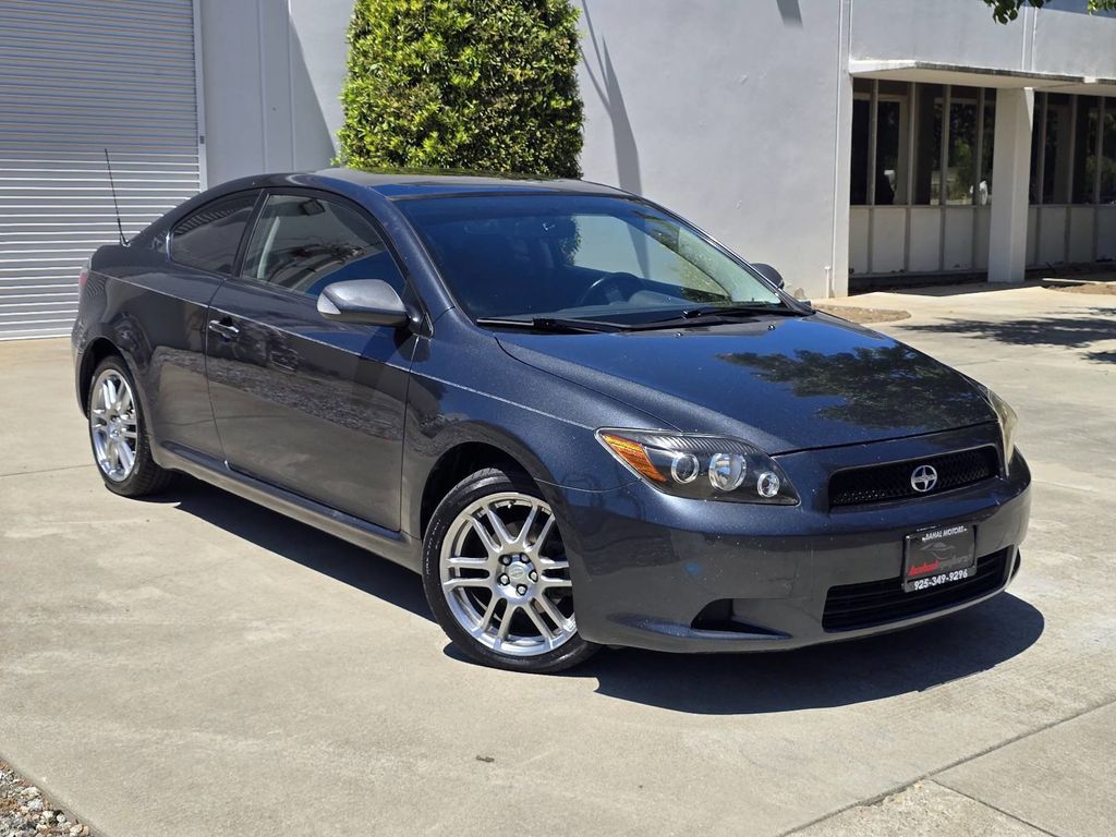 Gray 2008 Scion tC Base Coupe Front-Wheel Drive 4-Speed Automatic