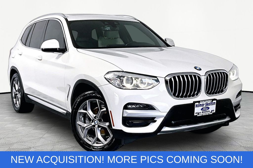Alpine White 2020 BMW X3 SUV / Crossover All-Wheel Drive 8-Speed Automatic