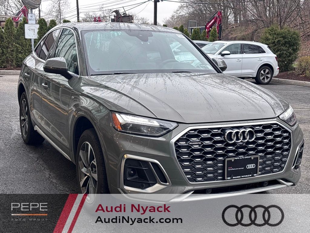 Used 2023 Gray Audi S line Premium image 3