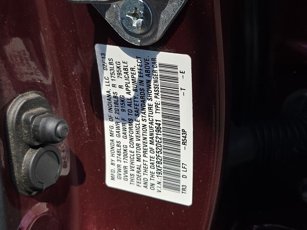 2013 Honda Civic Sdn
