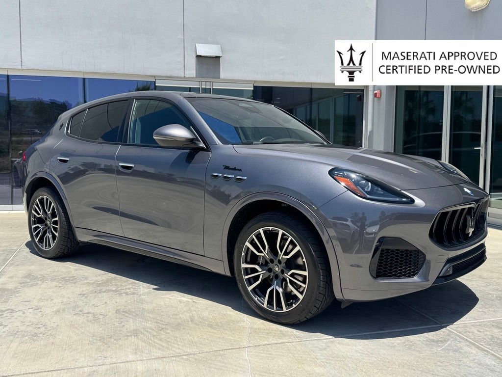 Grigio Lava Metallic 2023 Maserati Grecale Modena AWD SUV / Crossover All-Wheel Drive 8-Speed Automatic