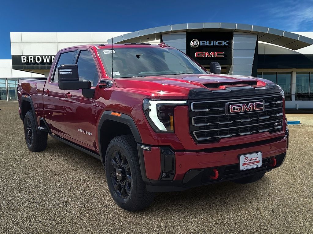 2026 GMC Sierra 2500HD AT4 Red at Brown Buick GMC