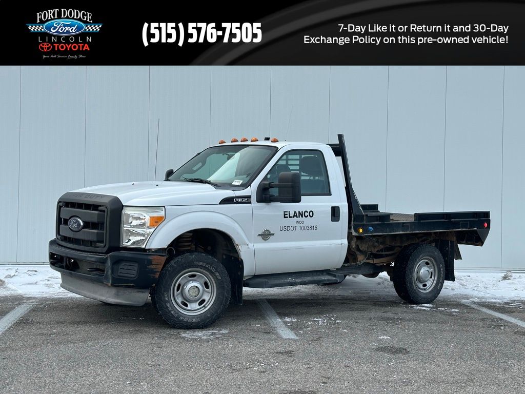 Oxford White 2012 Ford F-350 Super Duty XL LB 4WD Pickup Truck Four-Wheel Drive 6-Speed Automatic Overdrive