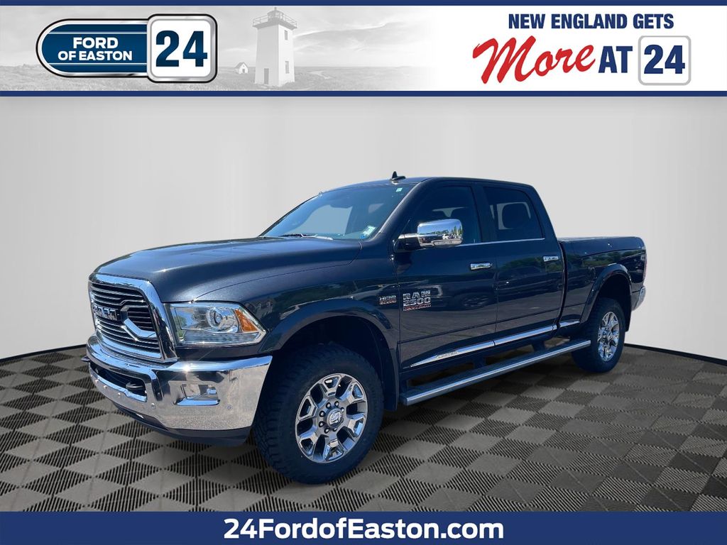Gray (Steel Metallic) 2016 RAM 2500 Pickup Truck Four-Wheel Drive 6-Speed Automatic