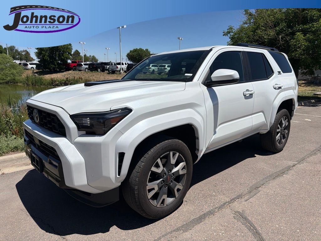 Pearl 2025 Toyota 4Runner TRD Sport 4WD SUV / Crossover Four-Wheel Drive 8-Speed Automatic