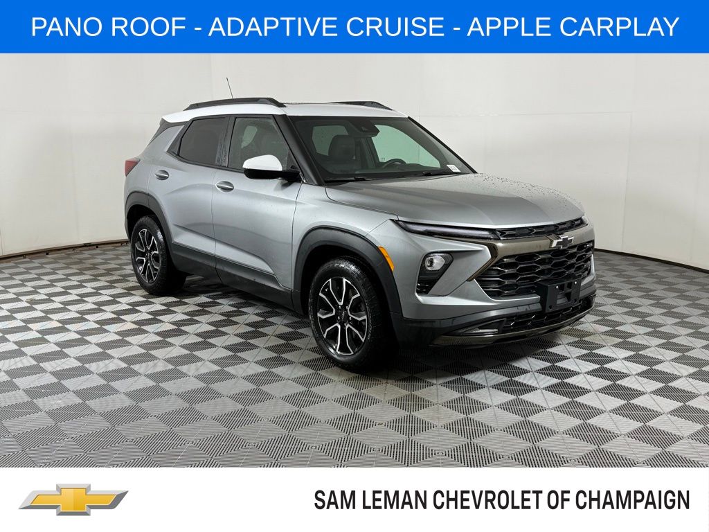 Sterling Gray Metallic 2025 Chevrolet Trailblazer ACTIV FWD SUV / Crossover Front-Wheel Drive Continuously Variable Transmission