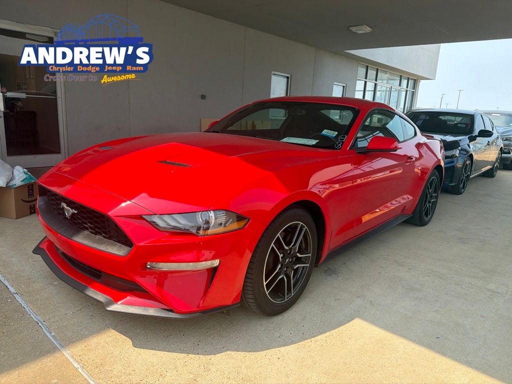 Race Red 2018 Ford Mustang Coupe Rear-Wheel Drive Automatic