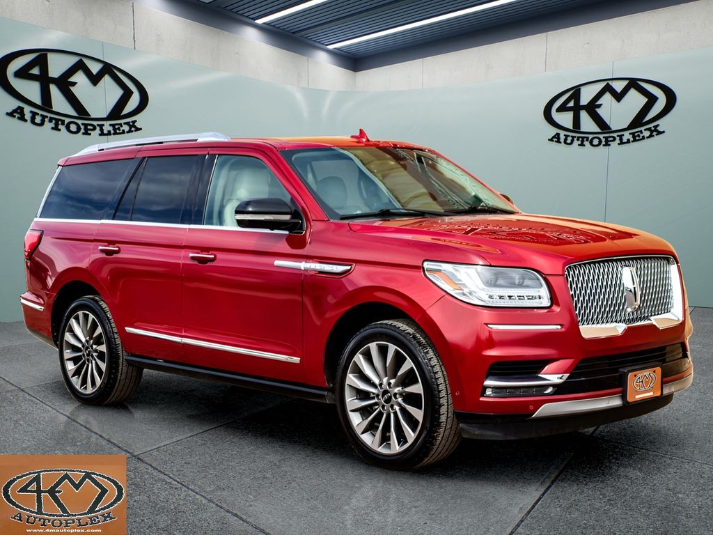 Red (Maroon) 2020 Lincoln Navigator Reserve 4WD SUV / Crossover Four-Wheel Drive Automatic